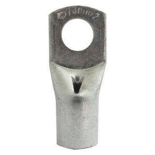 Terminal (ya) Cobre Estanhado a Compressão Simples 16,00 mm² com 1 Furo M6 Boca Expandida