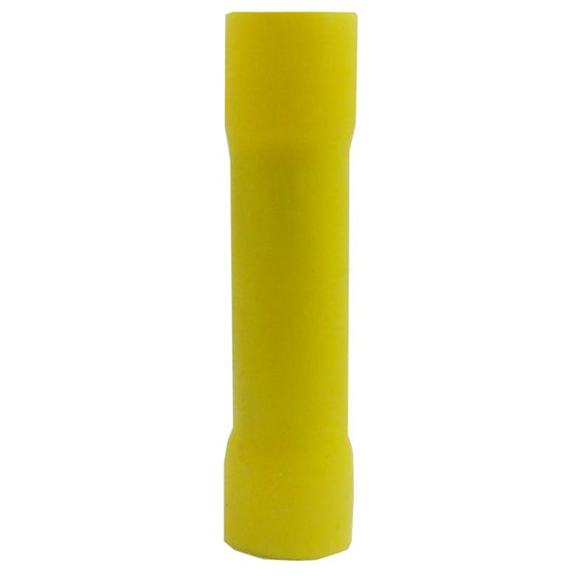 Terminal Cobre Estanhado a Compressão Luva Isolada 4,00-6,00 mm² para Emenda Amarela