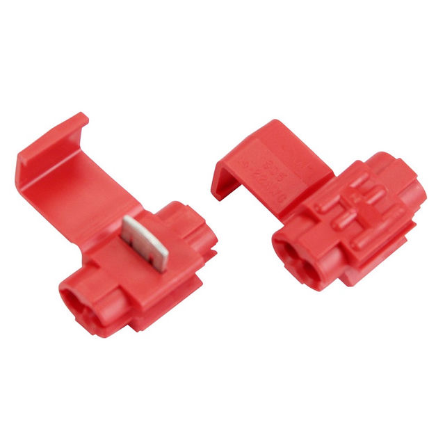 Conector Emenda/Derivação para Cabos 0,34-1,50 mm² 750V Vermelho Scotchlok Aplicação com Alicate