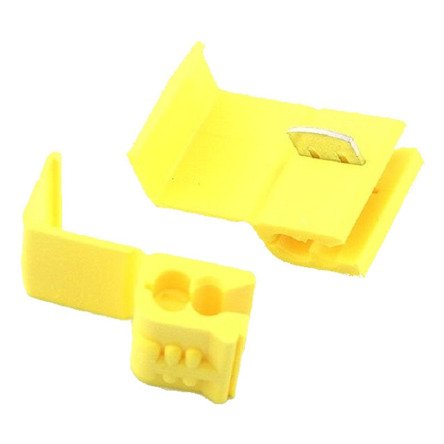 Conector Emenda/Derivação para Cabos 2,50-4,00 mm² 750V Amarelo Scotchlok Aplicação com Alicate