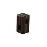 Isolador Castanha Porcelana 60x40 mm Marrom
