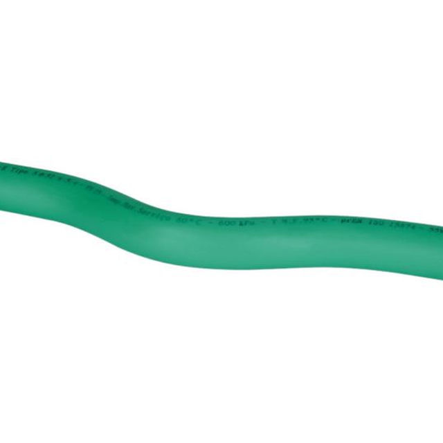 Curva Transposição Ponta - Ponta 25 mm PPR Verde Água Quente