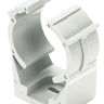 Abraçadeira PVC Pressão 1P para Eletroduto Branca