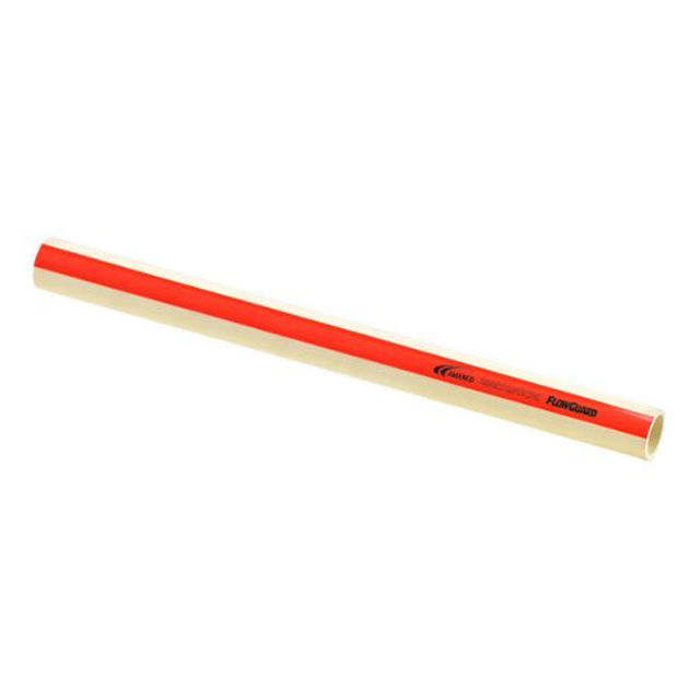 Tubo 22 mmX3 M Super CPVC Flowguard Linha Vermelha Água Quente
