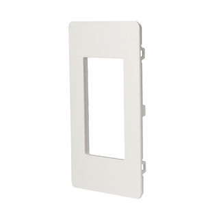 Placa PVC para 3 Módulos 4x2 Branca Linha Unno