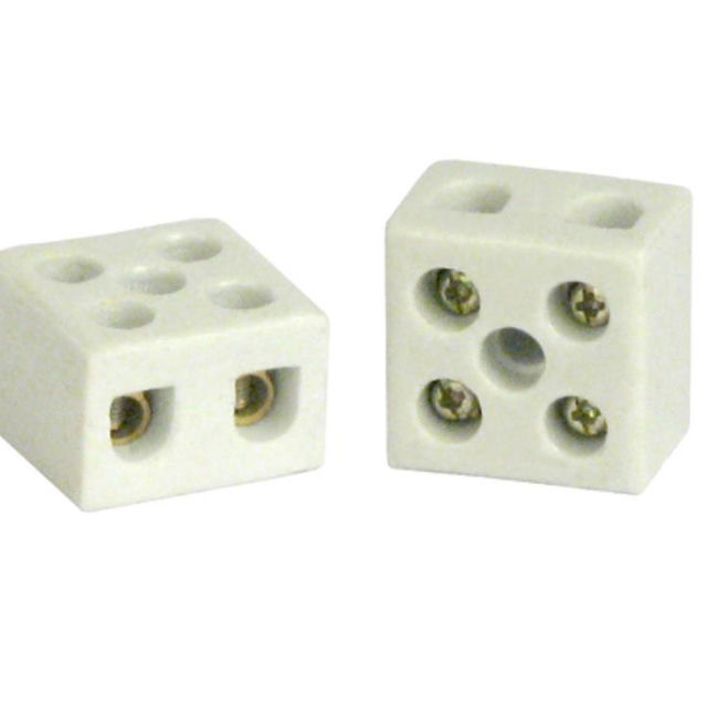Conector Tipo Sindal Porcelana Bipolar para Chuveiro 10,00 mm²